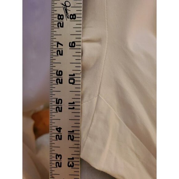 Gloria Vanderbilt Vintage Women's Stretch Sailor Capri Pants Size 14 Cotton - Picture 9 of 10